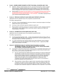GSA Form 3518 Representations and Certifications (Acquisition of Leasehold Interests in Real Property), Page 4