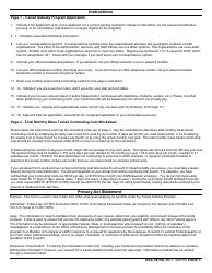 GSA Form 3675A Transit Subsidy Program Application (Smartbenefits), Page 3