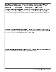 GSA Form 3695 GSA Mentor-Protege Program Application, Page 3