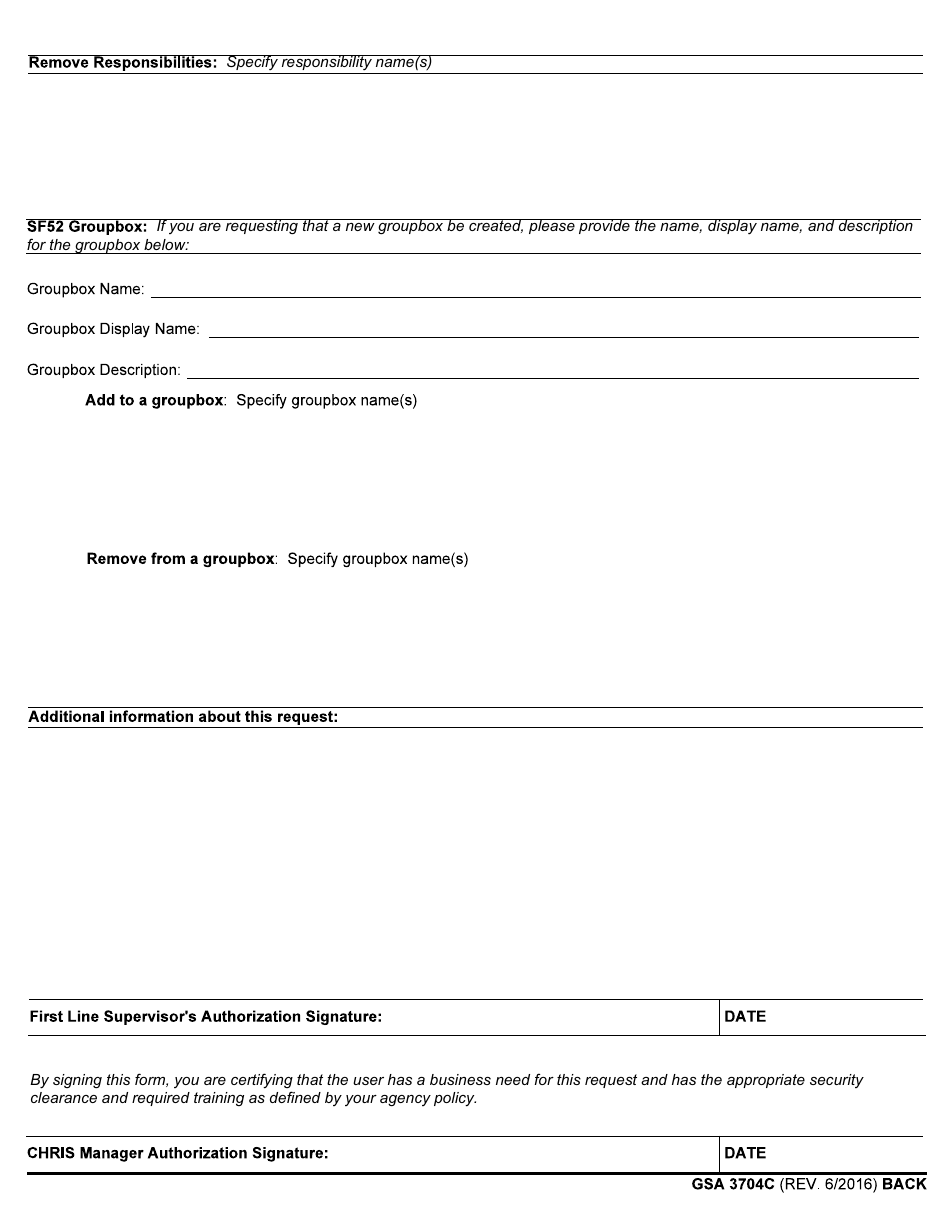 GSA Form 3704C - Fill Out, Sign Online and Download Fillable PDF ...