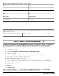 GSA Form 3729 Wireless Telecommunications Company Application, Page 2