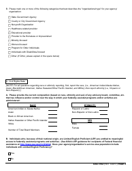 GSA Form 3702 Nondiscrimination in Federal Financial Assistance Compliance Questionnaire for Recipients, Page 2