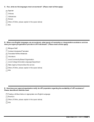 GSA Form 3702 Nondiscrimination in Federal Financial Assistance Compliance Questionnaire for Recipients, Page 3