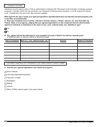 GSA Form 3702 Nondiscrimination in Federal Financial Assistance Compliance Questionnaire for Recipients, Page 6