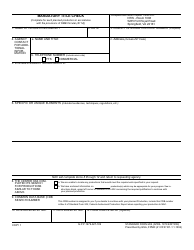 Document preview: Form SF-282 Mandatory Title Check