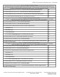 Form SF-311 Agency Security Classification Management Program Data, Page 2