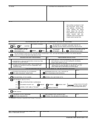 Form SF-364 Report of Discrepancy (Rod), Page 2