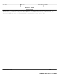 Form SF-505 Medical Record - History - Parts 2 and 3, Page 2