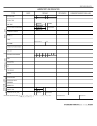 Form SF-533 Medical Record - Prenatal and Pregnancy, Page 5