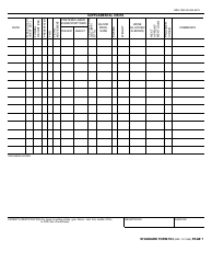 Form SF-533 Medical Record - Prenatal and Pregnancy, Page 7