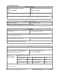 Form SF-2050 Reconstitution Questionnaire, Page 2