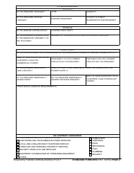 Form SF-2050 Reconstitution Questionnaire, Page 4