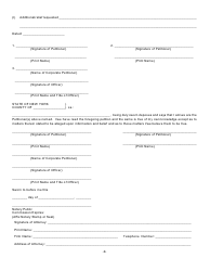 Form GMD-1 Petition for Appointment of Guardian - New York, Page 10