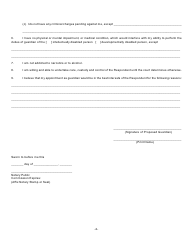 Form GMD-1 Petition for Appointment of Guardian - New York, Page 14