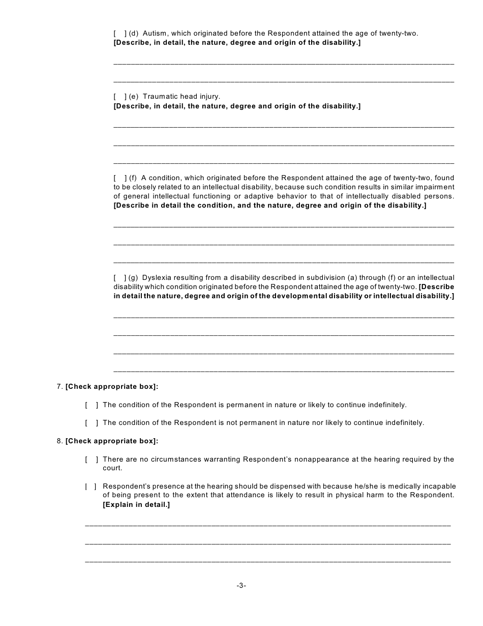 Form GMD-1 Petition for Appointment of Guardian - New York, Page 17