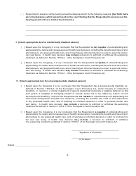 Form GMD-1 Petition for Appointment of Guardian - New York, Page 22