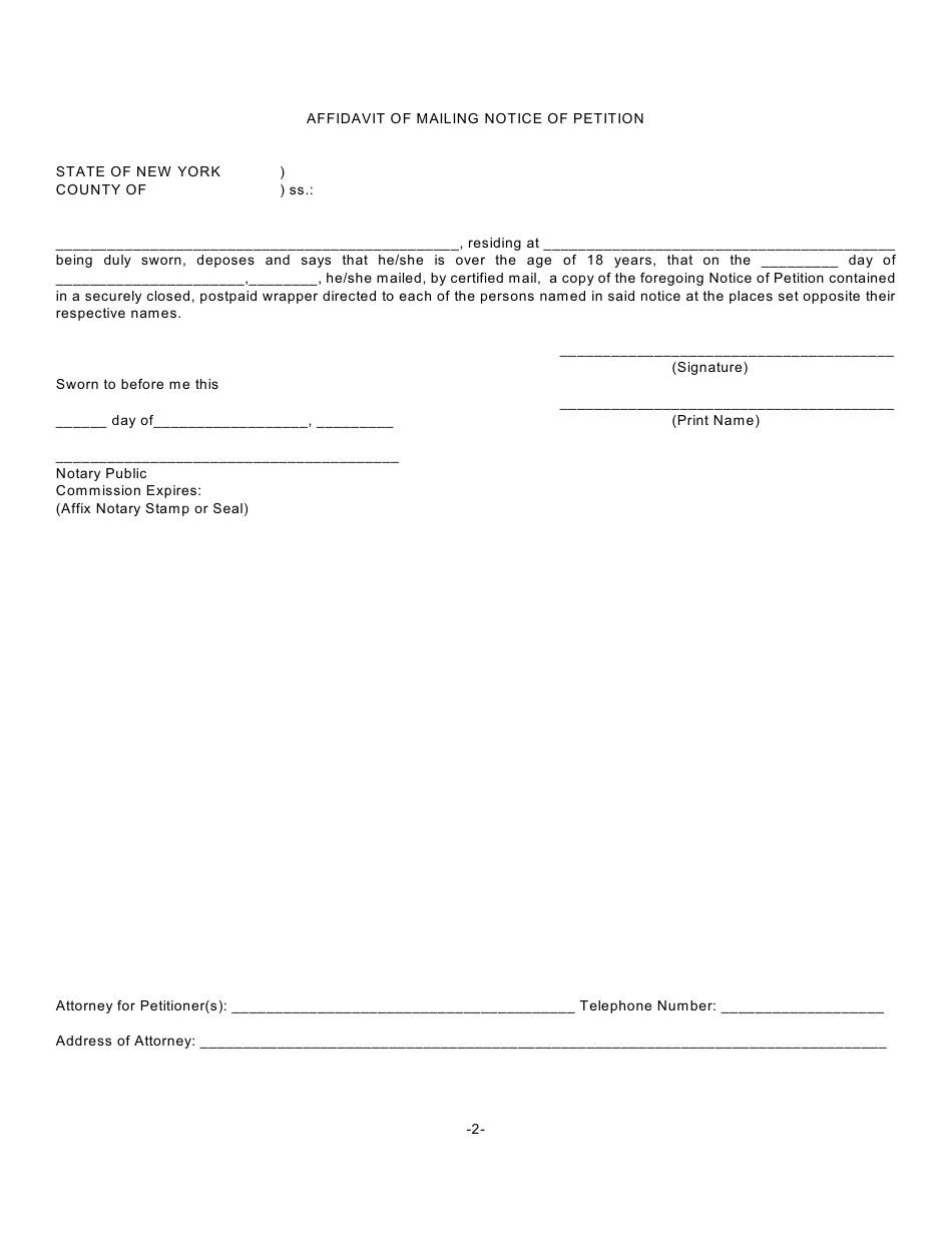 Form GMD-1 Petition for Appointment of Guardian - New York, Page 28