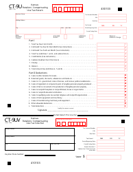 Form CT-9U Kansas Retailers&#039; Compensating Use Tax Return - Kansas, Page 2