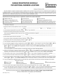 Form KS-1216 Business Tax Application - Kansas, Page 11