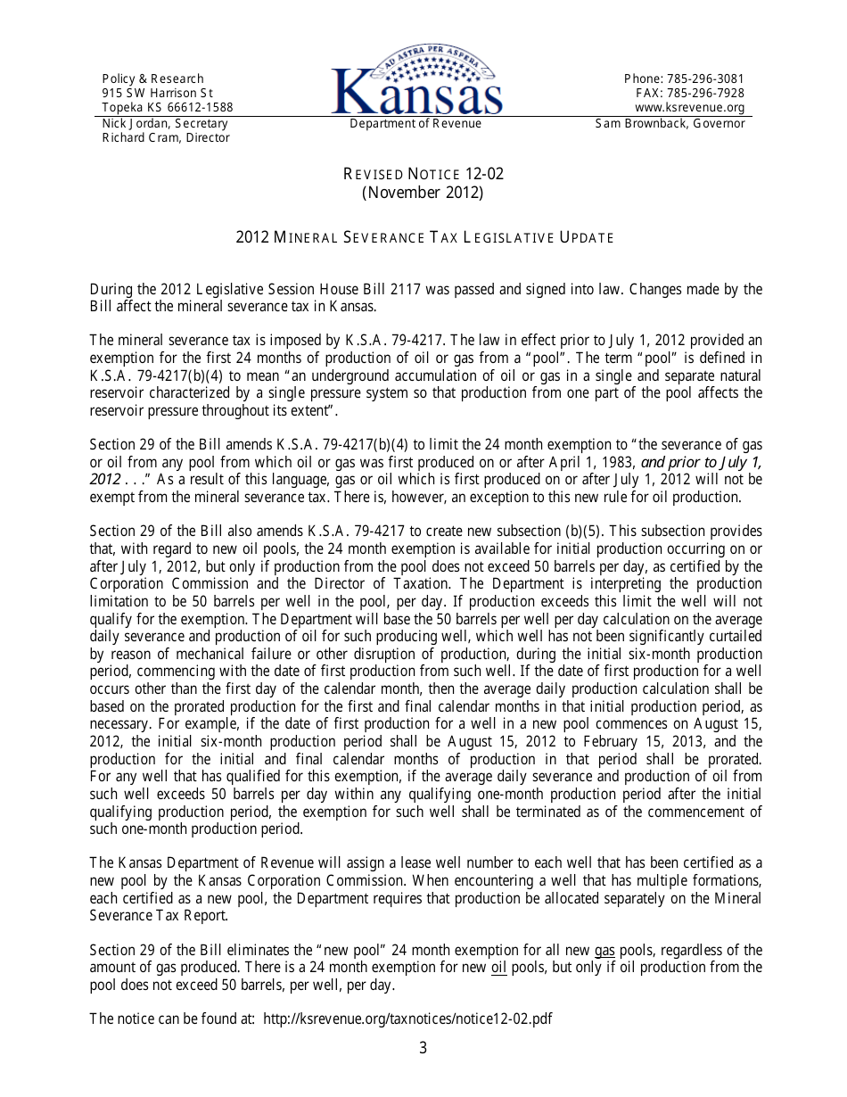 Form MT-07NP New Pool Initial Oil or Gas Exemption Request - Kansas, Page 5