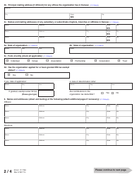 Form SC53-10 Charitable Organization Registration Statement for Solicitations - Kansas, Page 3