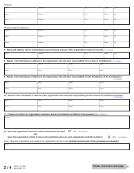 Form SC53-10 Charitable Organization Registration Statement for Solicitations - Kansas, Page 4