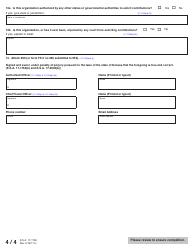 Form SC53-10 Charitable Organization Registration Statement for Solicitations - Kansas, Page 5