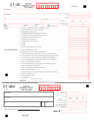 Form ST-36 Kansas Retailers' Sales Tax Return - Kansas, Page 3