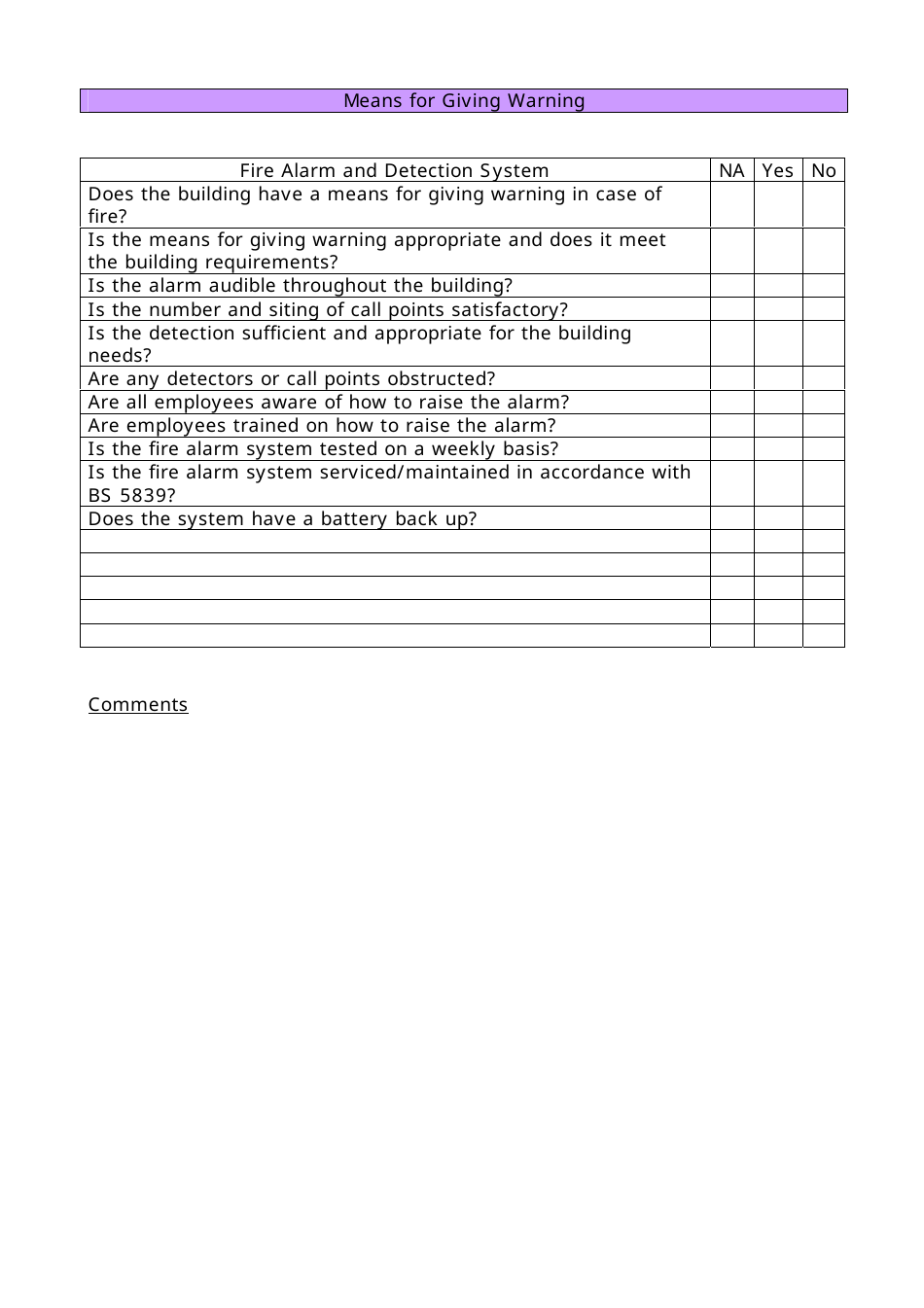 West Sussex United Kingdom Fire Risk Assessment Form - Fill Out, Sign 