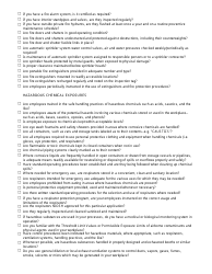 Hazard Assessment Checklist - California, Page 13