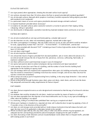 Hazard Assessment Checklist - California, Page 3