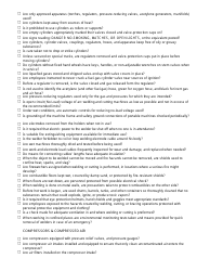Hazard Assessment Checklist - California, Page 7