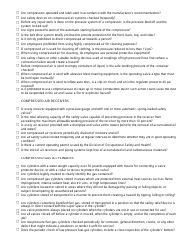 Hazard Assessment Checklist - California, Page 8