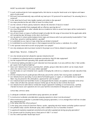 Hazard Assessment Checklist - California, Page 9