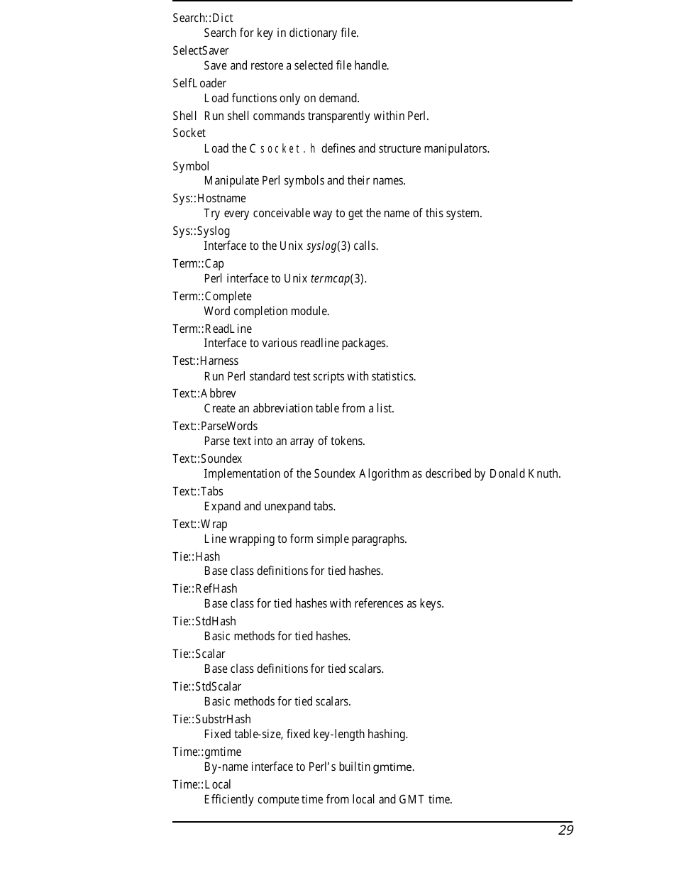 Perl Cheat Sheet - Squirrel Consultancy, Page 29