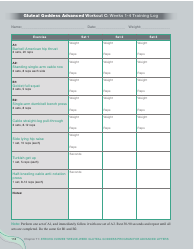Strong Curves Workout - Weeks 1-12 Training Log Templates, Page 12