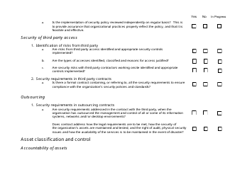 Risk Assessment Checklist Template, Page 2