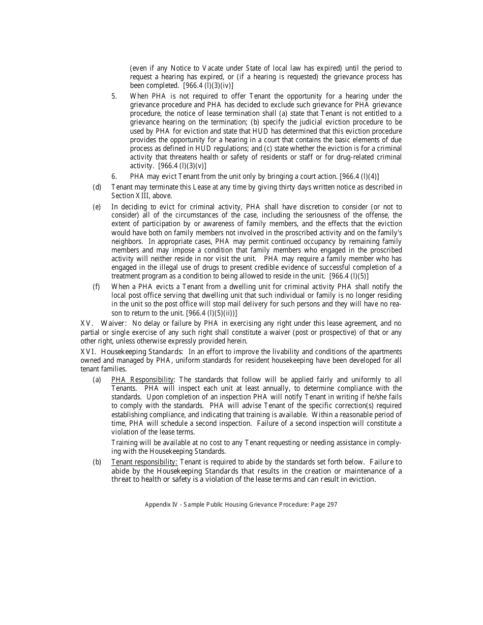 Public Housing Authority Lease Agreement Template - Fill Out, Sign 