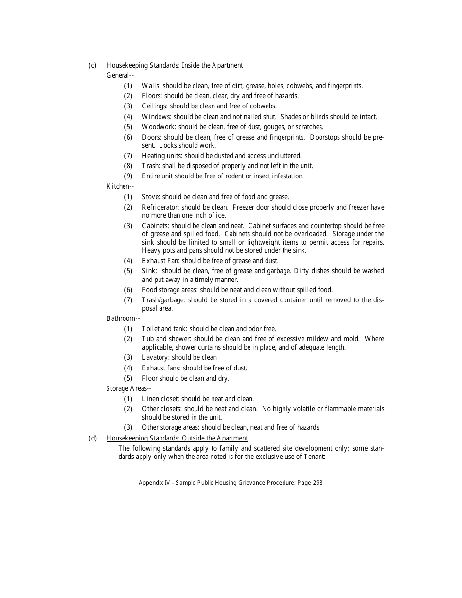 Public Housing Authority Lease Agreement Template, Page 13