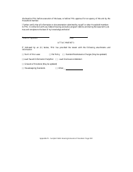 Public Housing Authority Lease Agreement Template, Page 17