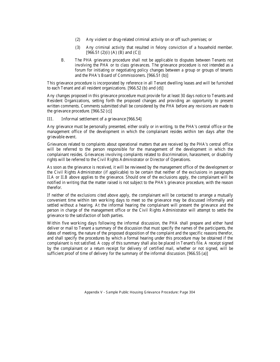 Public Housing Authority Lease Agreement Template, Page 19