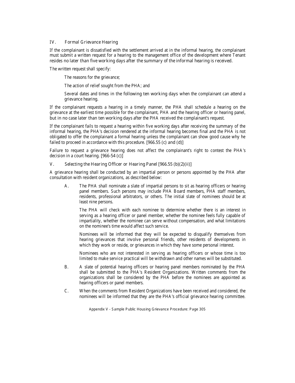 Public Housing Authority Lease Agreement Template, Page 20