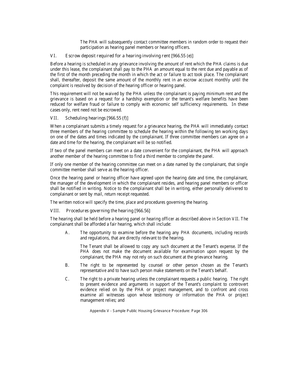Public Housing Authority Lease Agreement Template, Page 21
