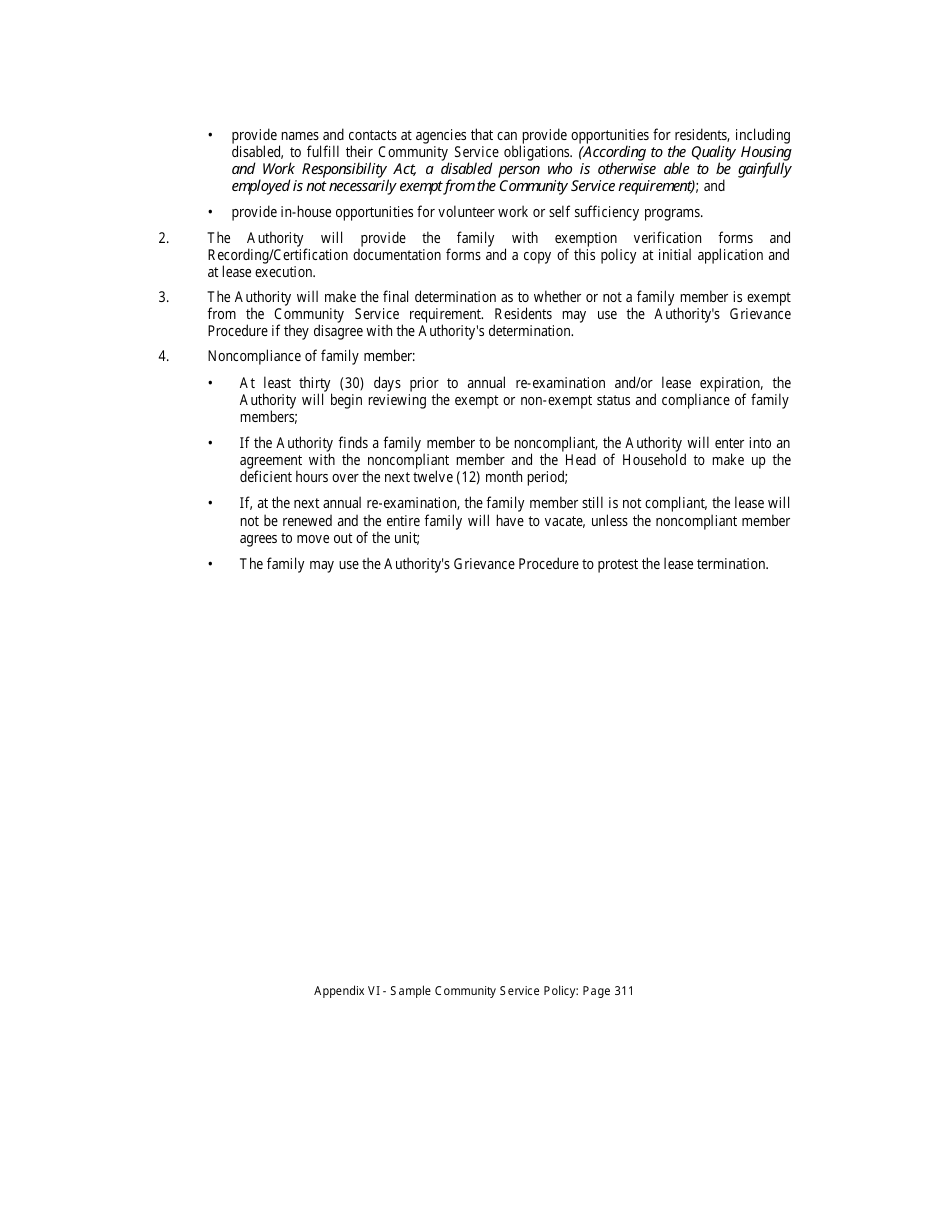Public Housing Authority Lease Agreement Template, Page 26