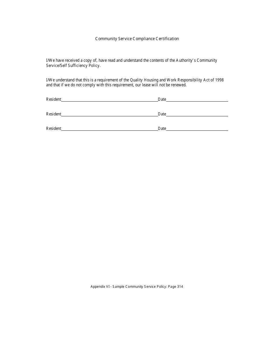 Public Housing Authority Lease Agreement Template, Page 28