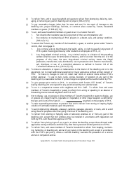 Public Housing Authority Lease Agreement Template, Page 8