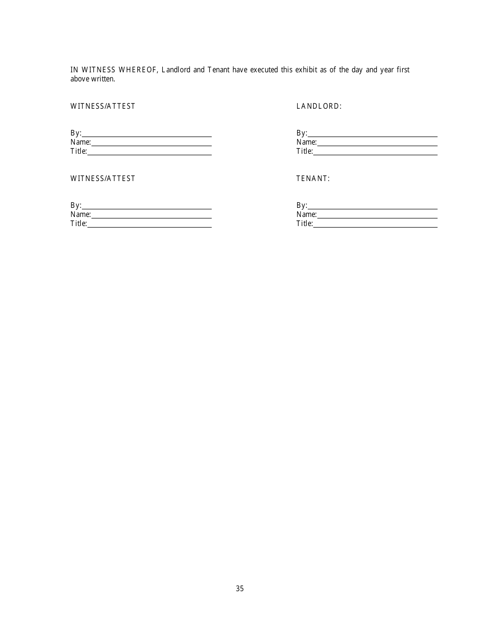 Office Lease Agreement Template, Page 38