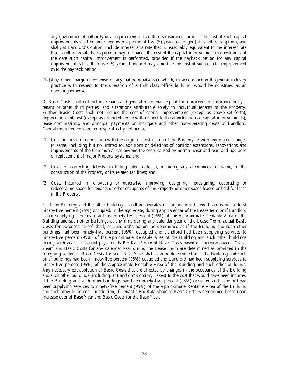 Office Lease Agreement Template, Page 41
