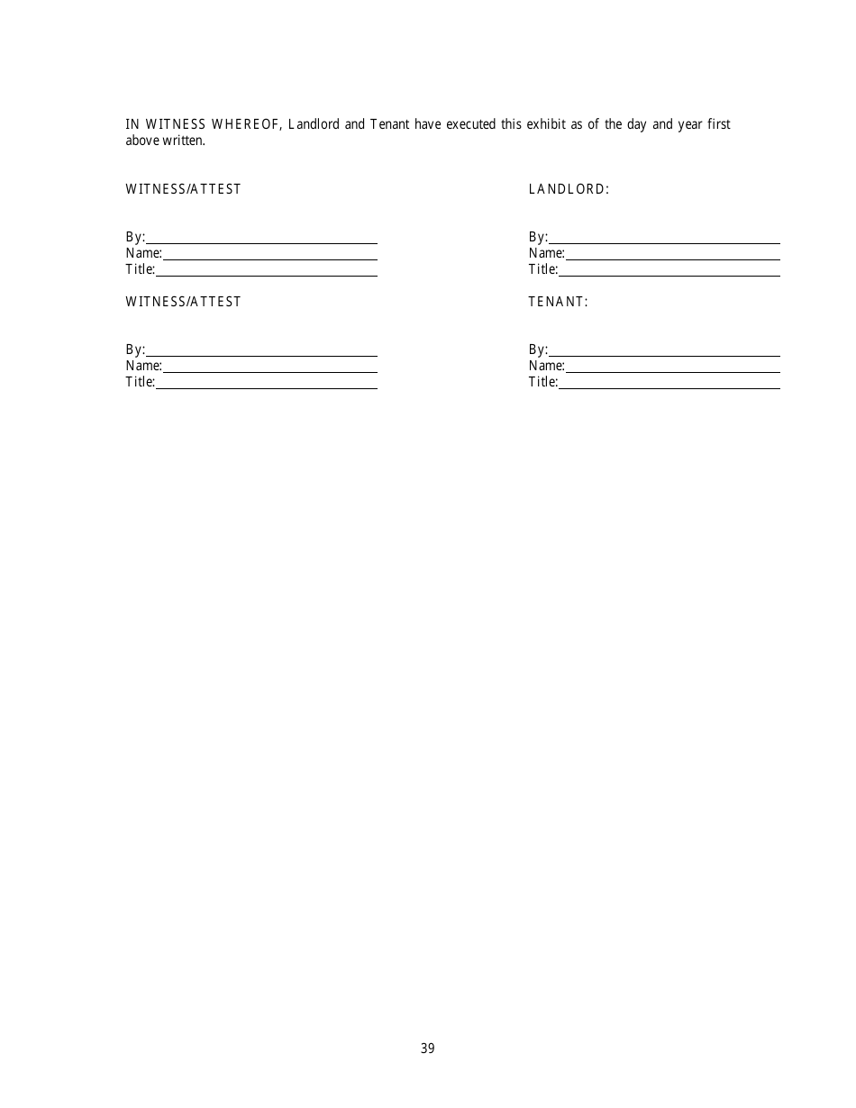 Office Lease Agreement Template, Page 42