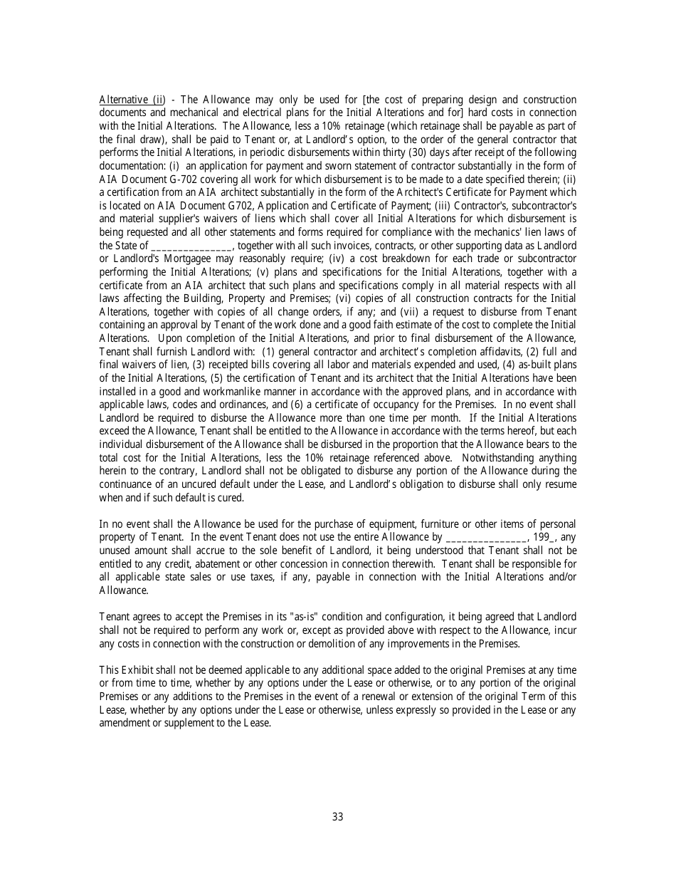 Office Lease Agreement Template, Page 47